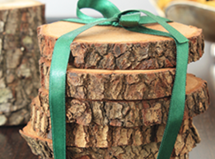 Tree Coasters Stock