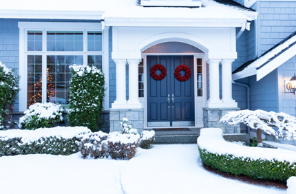 Winter Home Stock