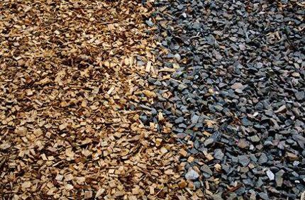 Rocks And Mulch